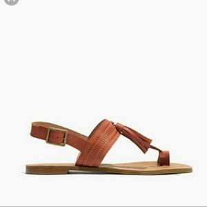 MADEWELL RENNY TASSEL SANDAL